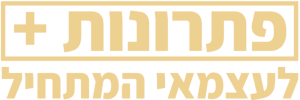 פתרונות פלוס לוגו בהיר